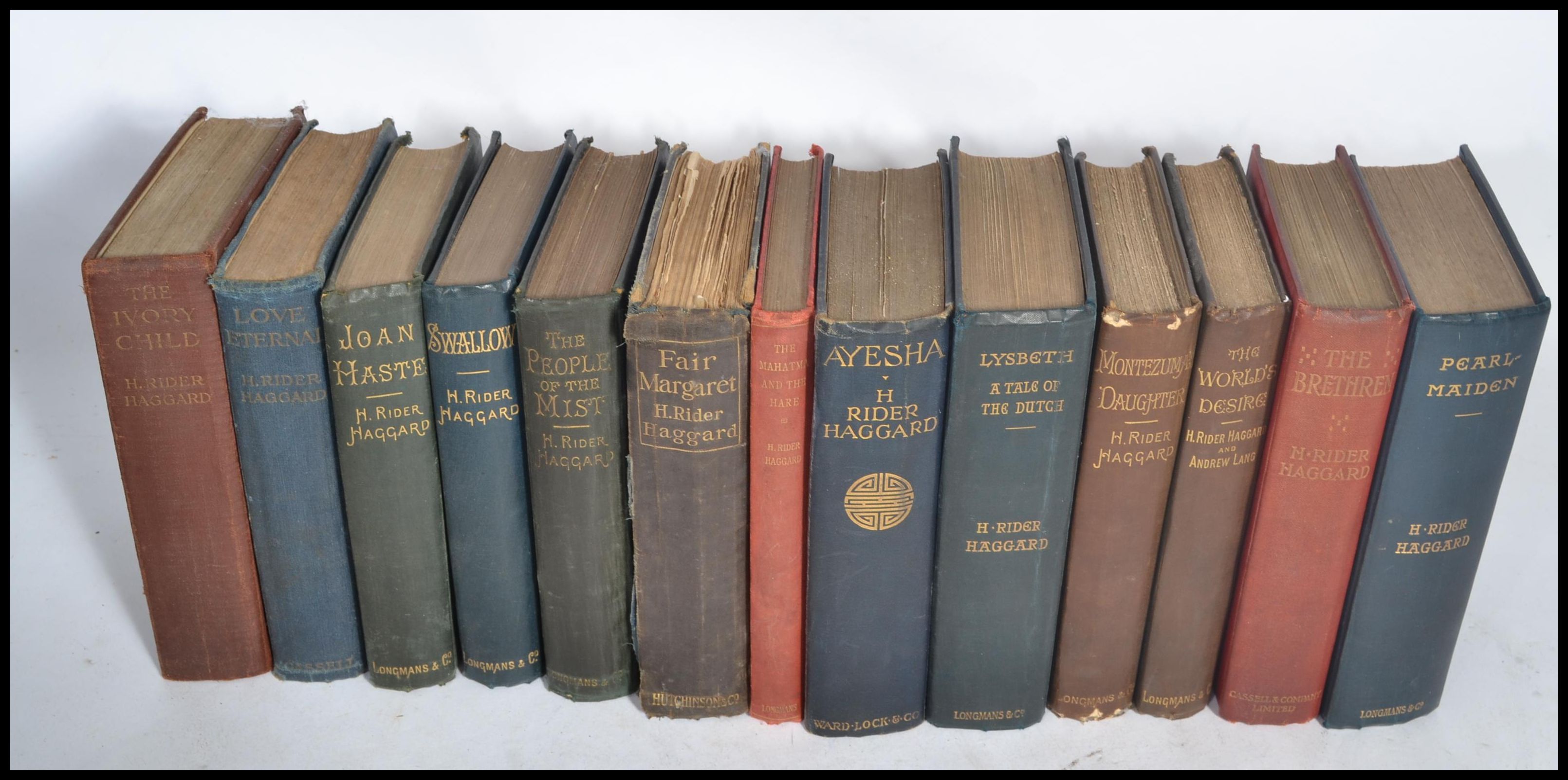 Rider Haggard, H; a superb collection of 12x original First Edition books by Sir Henry Rider - - Image 5 of 5