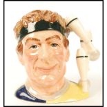 A rare Royal Doulton Character Jug : The Juggler D6835 prototype Not Approved D.D. 1987 to base.