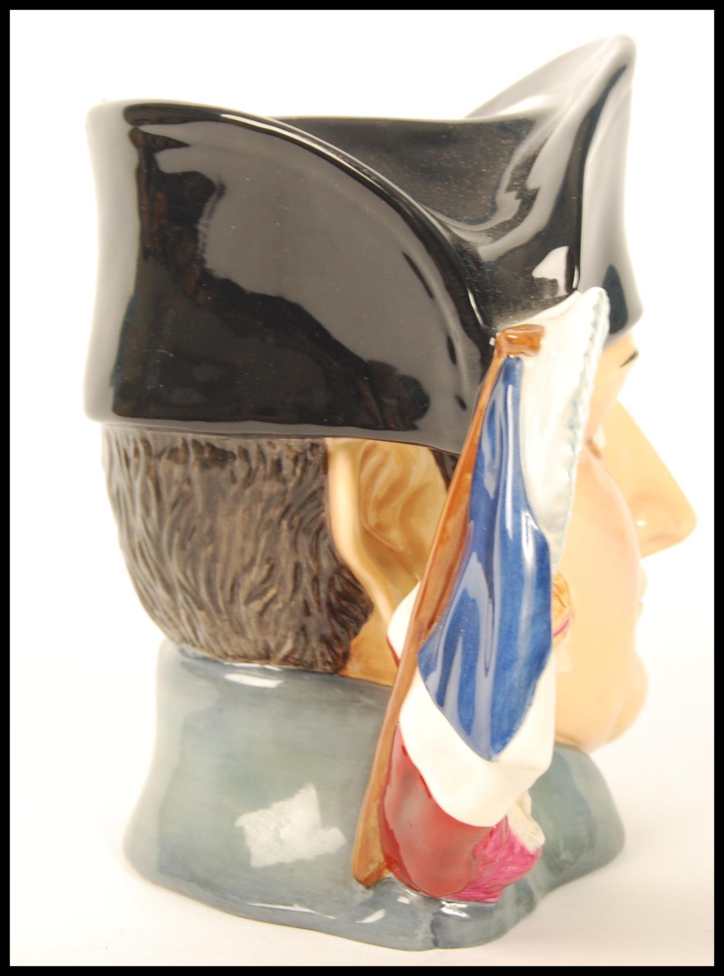 A Royal Doulton large character jug limited edition Napoleon Bonaparte D7237 0583/1500. Note; from - Image 2 of 4