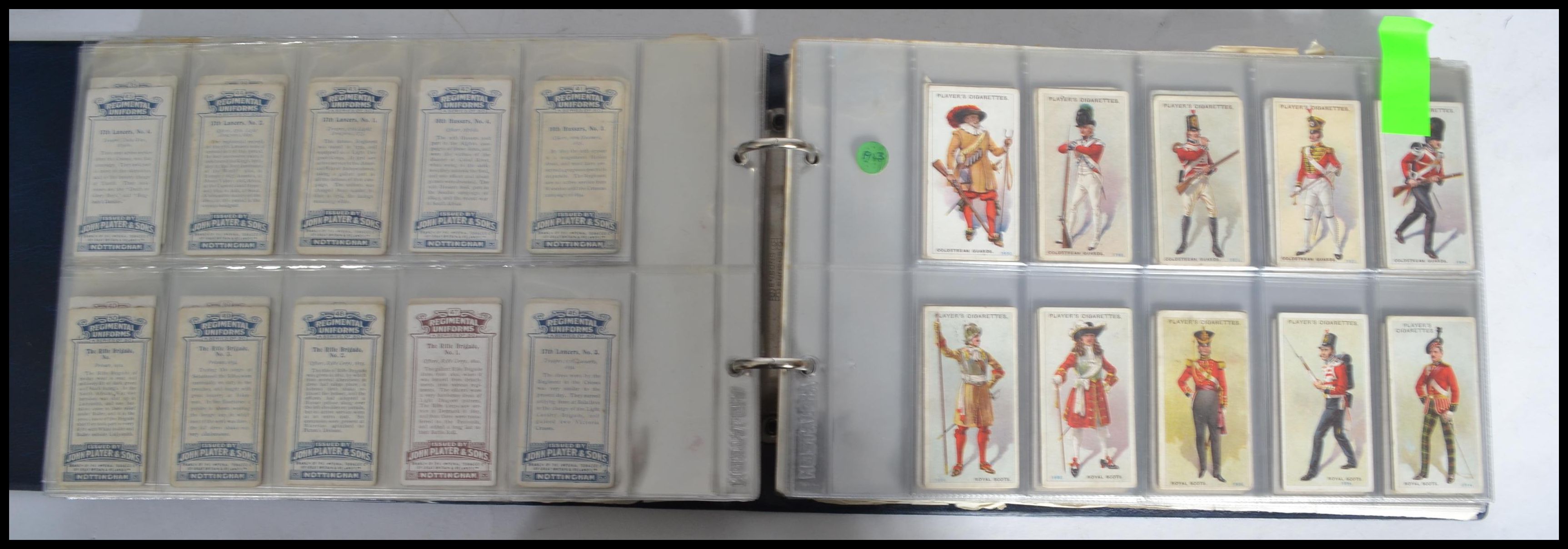 Cigarette cards; two albums of cigarette cards, all appearing to be full / complete sets (unless - Image 2 of 9