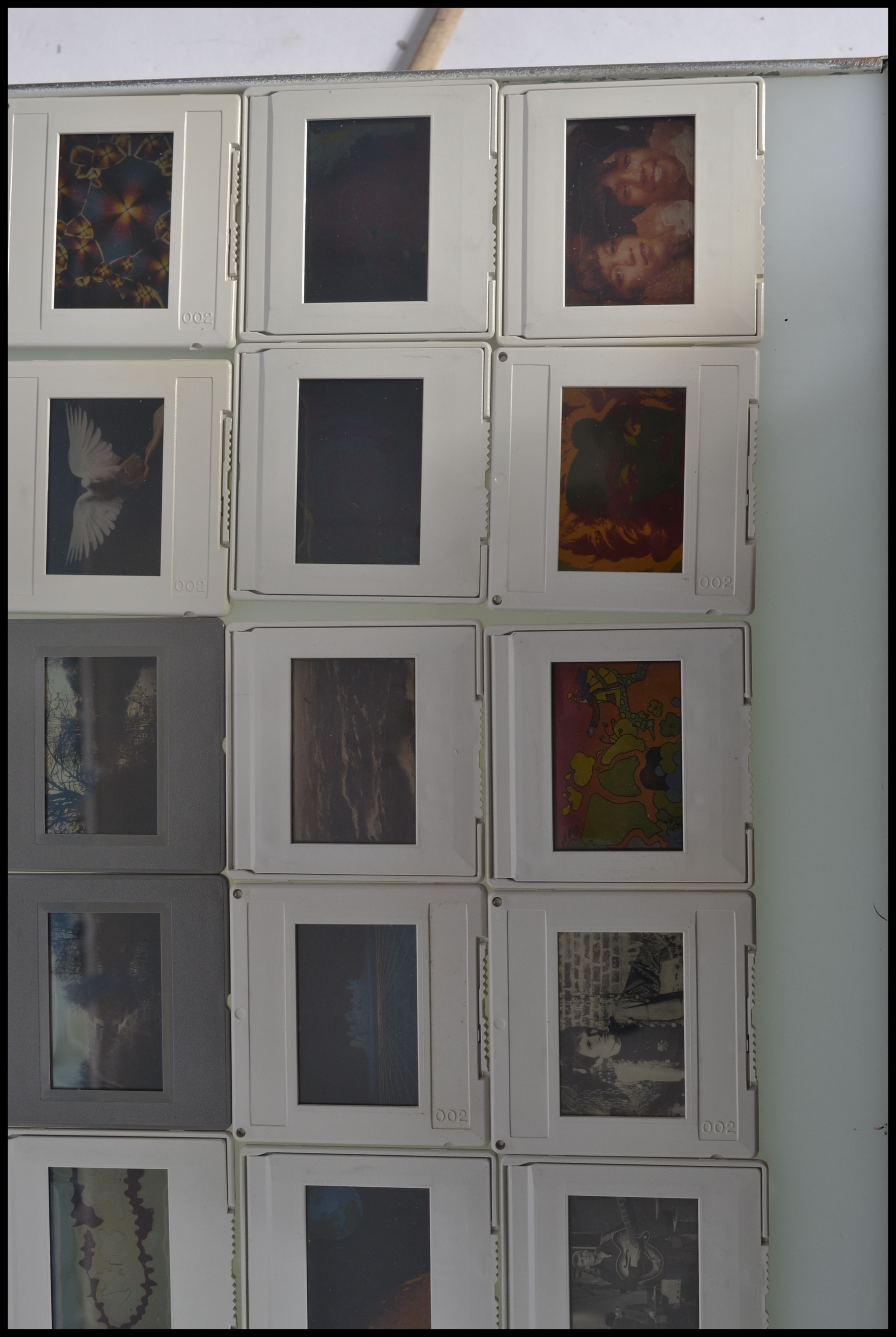 A large collection of 35mm colour transparency slides held within three plastic slide carousels - Image 3 of 11