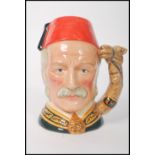A Royal Doulton large character jug General Gordon special edition of 1500 but not numbered D6869.