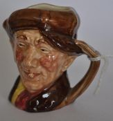 A Royal Doulton Pearly Boy small character jug. Variation of the Arry jug with buttons