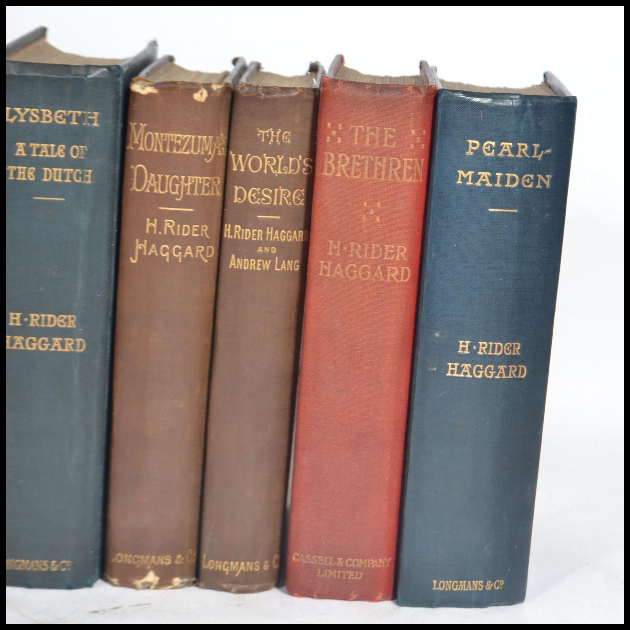 Rider Haggard, H; a superb collection of 12x original First Edition books by Sir Henry Rider - - Image 2 of 5