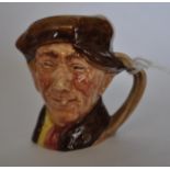 A Royal Doulton Pearly Boy lsmall character jug. Variation of the Arry jug with buttons