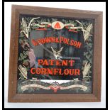 A vintage 20th century Brown & Polson advertising