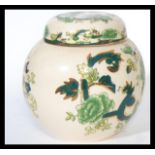 A collection of Masons Chartreuse pattern ceramics to include ginger jars of varying sizes and a