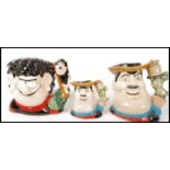 Two Royal Doulton large character jugs Desperate Dan D7006 and Dennis and Gnasher D7005. Along