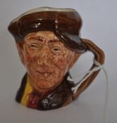 A Royal Doulton Pearly Boy lsmall character jug. Variation of the Arry jug with buttons