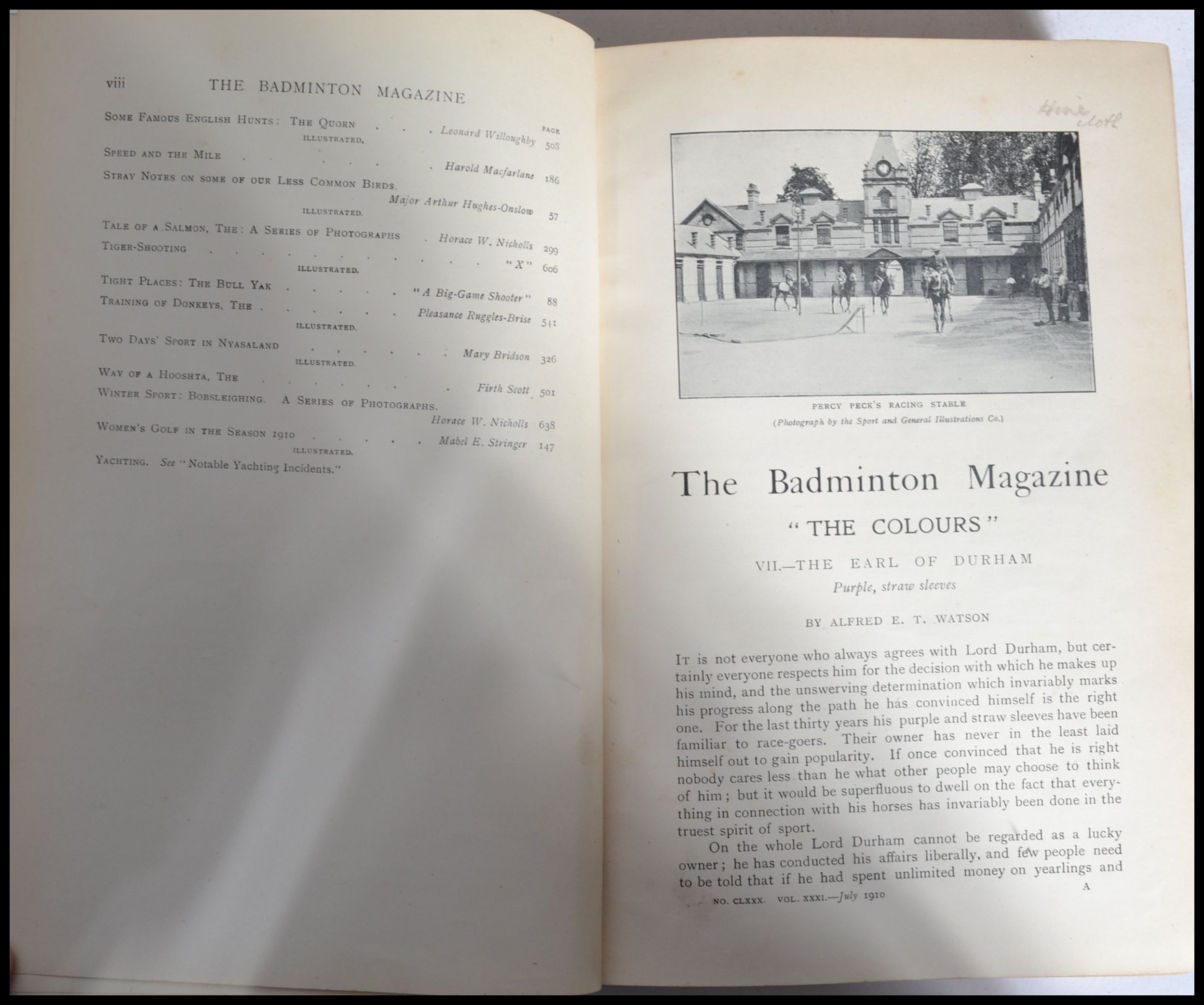 The Badminton Magazine; Sports & Pastimes. Edwardian books / publications. Large quantity of - Image 13 of 13