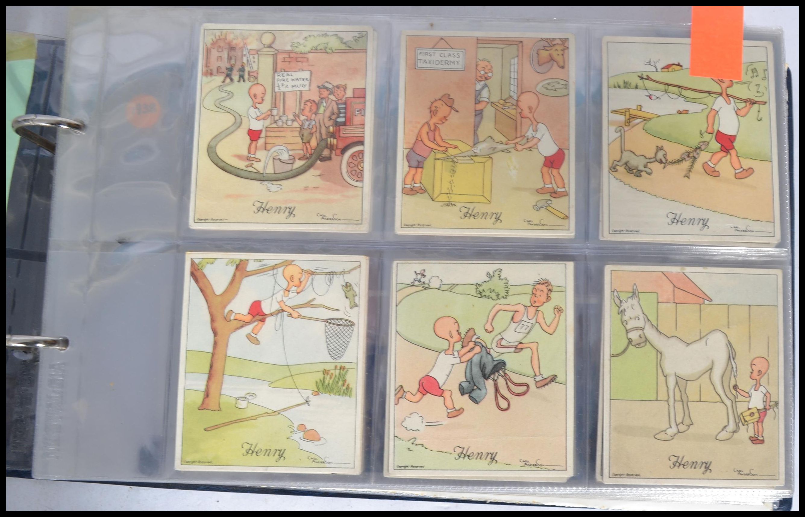 Cigarette cards; two albums of cigarette cards, all appearing to be full / complete sets. To - Image 7 of 11