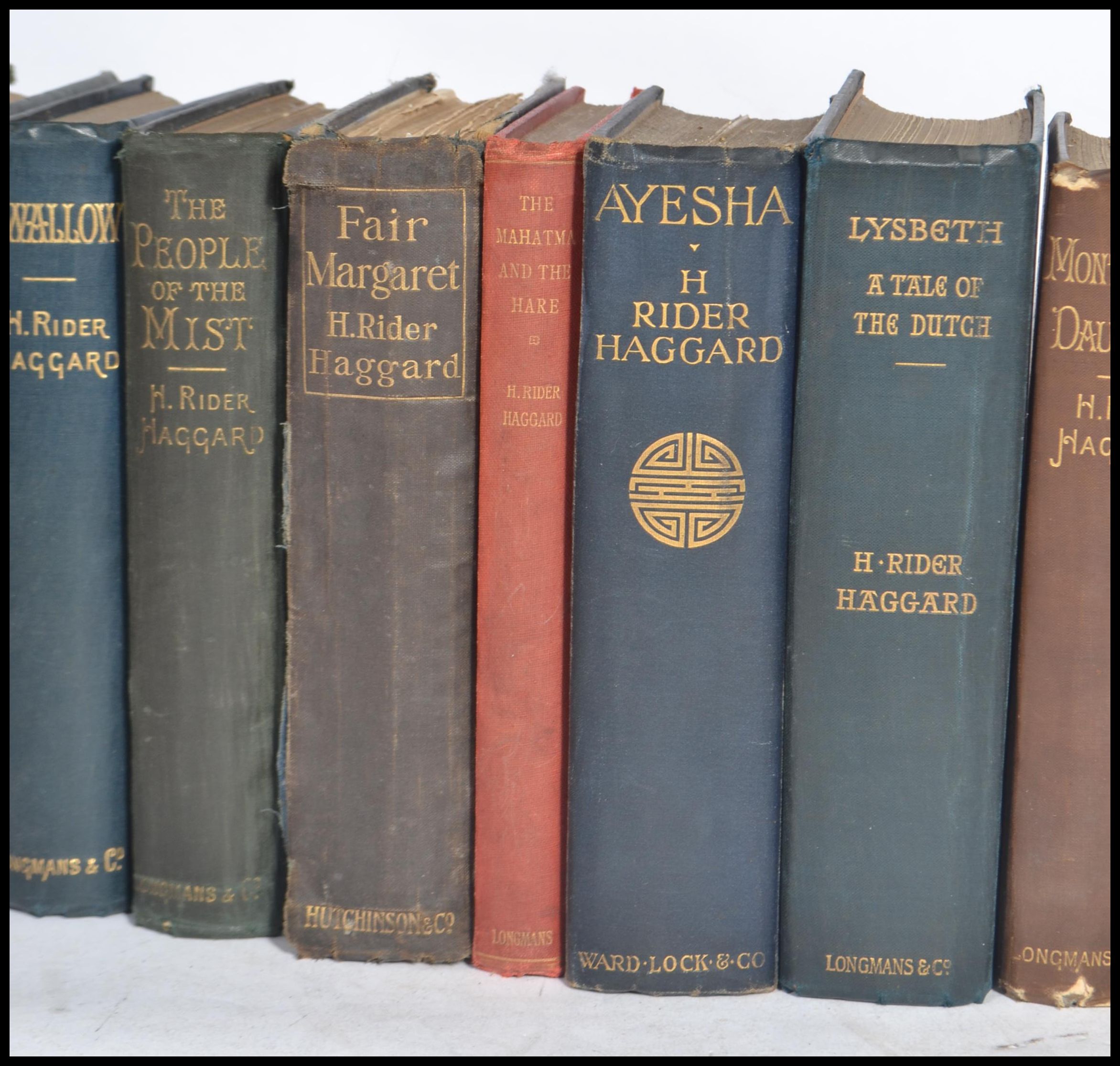 Rider Haggard, H; a superb collection of 12x original First Edition books by Sir Henry Rider - - Image 3 of 5