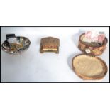 A collection of vintage costume jewellery to include rings , necklaces bracelets earrings etc.