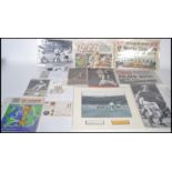 A collection of autographs and ephemera pertaining to the 1966 World Cup to include Bobby Charlton ,