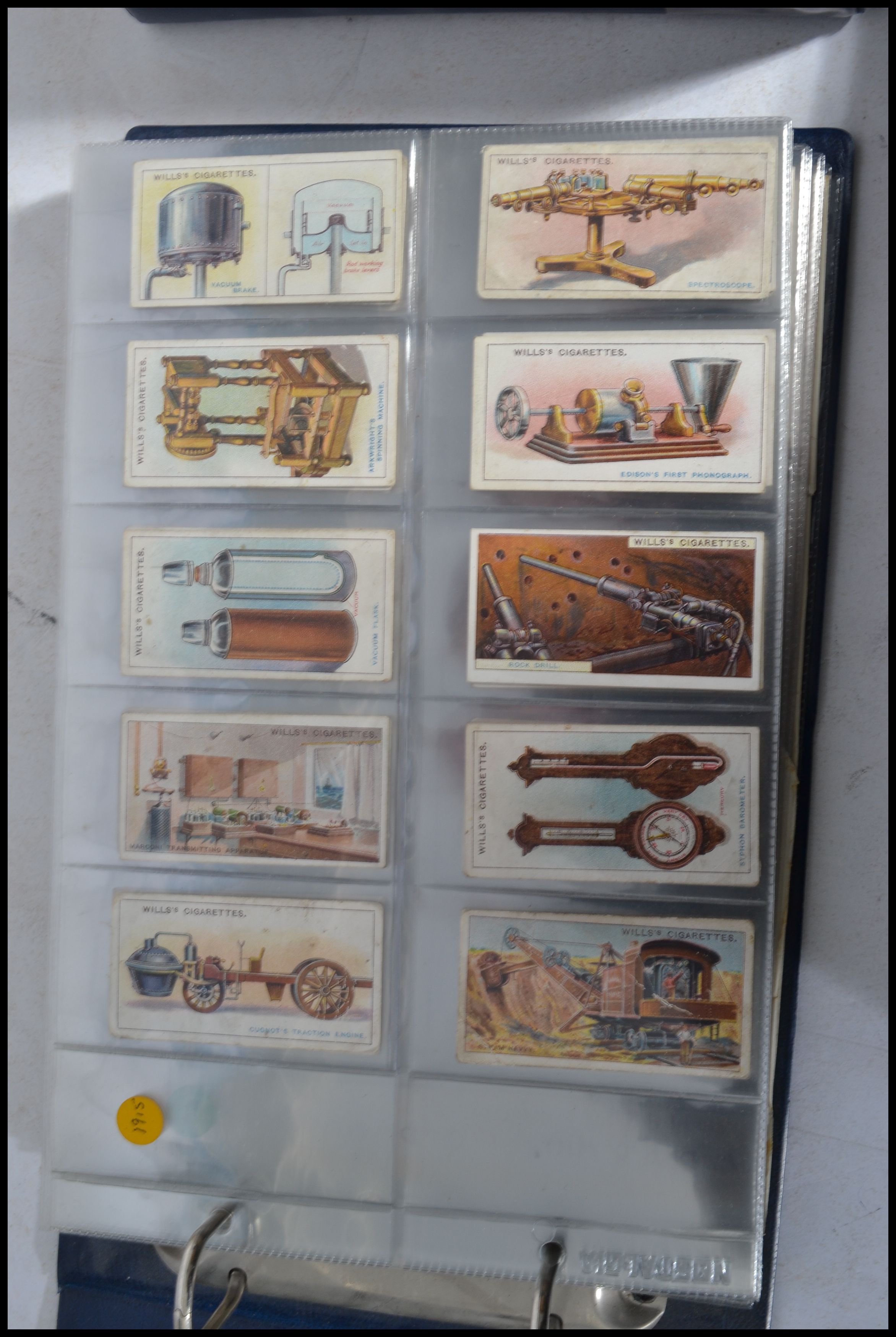 Cigarette cards; three albums of cigarette cards, all appearing to be full / complete sets (some - Image 2 of 9