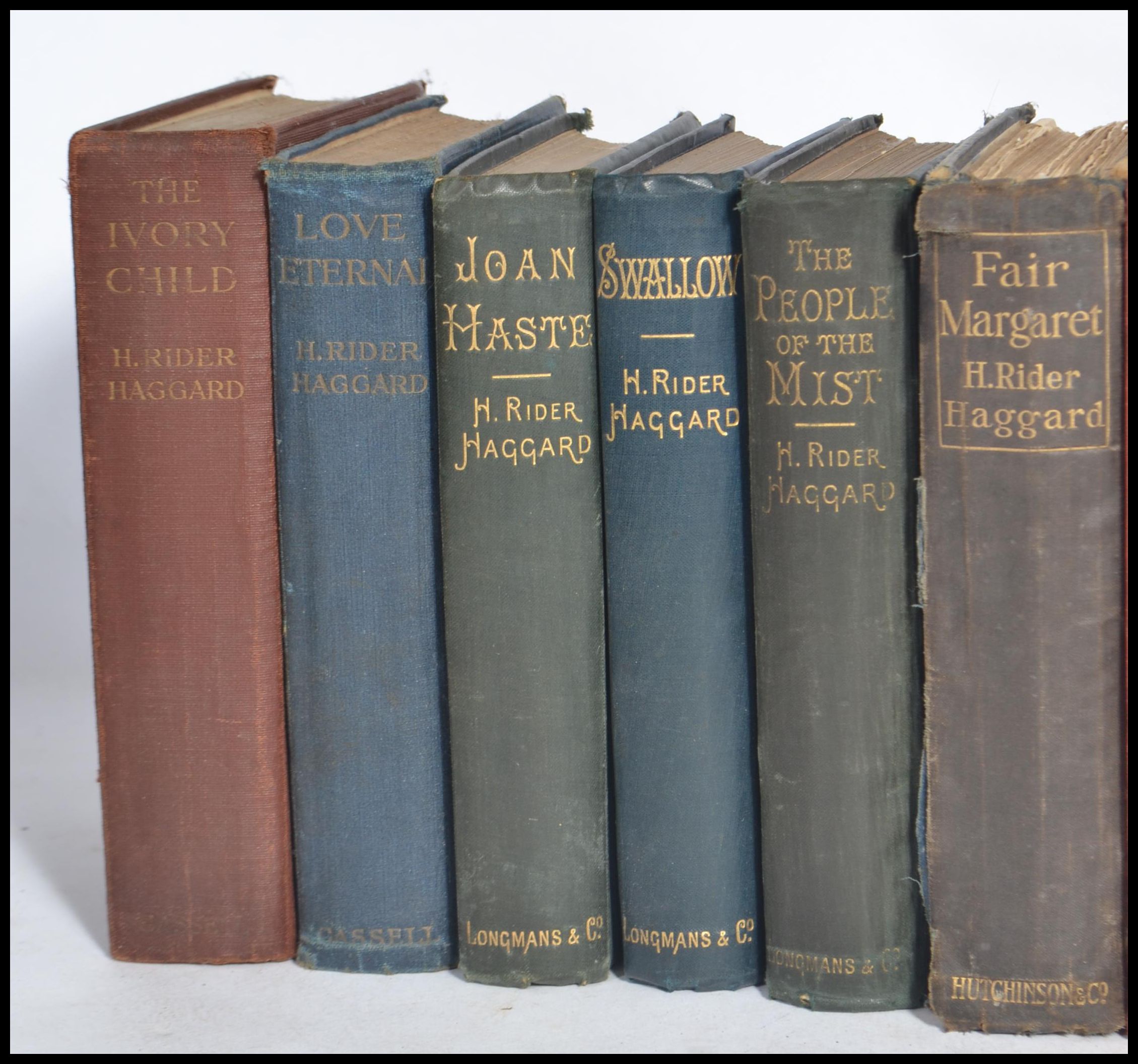 Rider Haggard, H; a superb collection of 12x original First Edition books by Sir Henry Rider - - Image 4 of 5