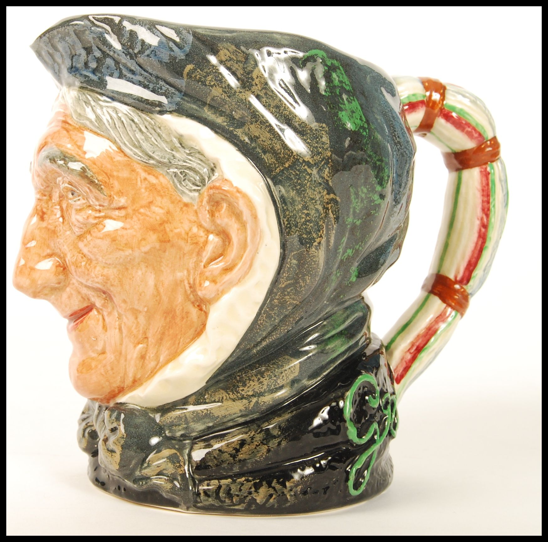 A Royal Doulton character jug entitled ' Toothless Granny '. Doulton designer Harry Fenton 1935 - - Image 3 of 5