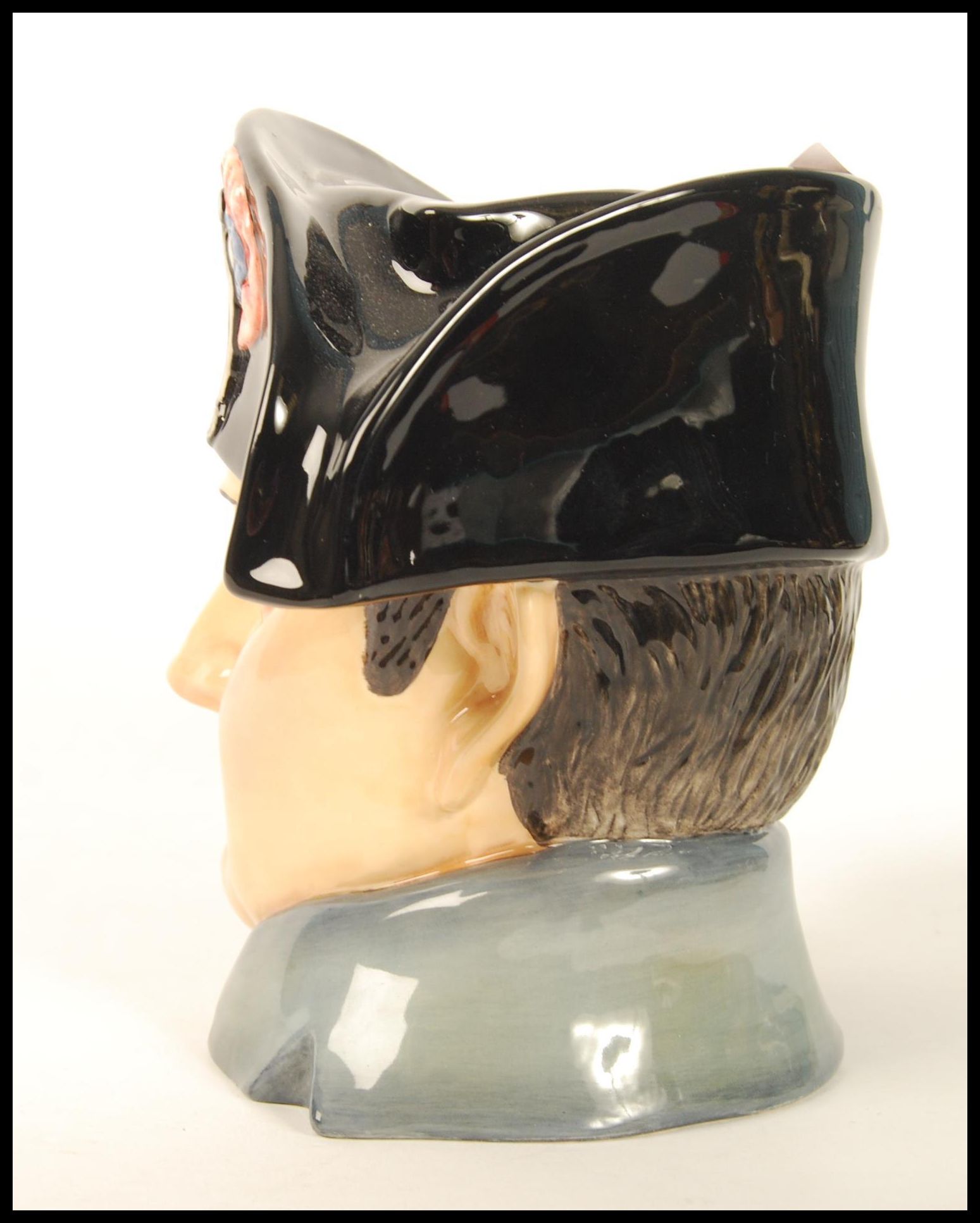 A Royal Doulton large character jug limited edition Napoleon Bonaparte D7237 0583/1500. Note; from - Image 3 of 4