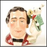 A Royal Doulton large character jug Louis Carroll D7096, jug of the year 1998. Note; from an