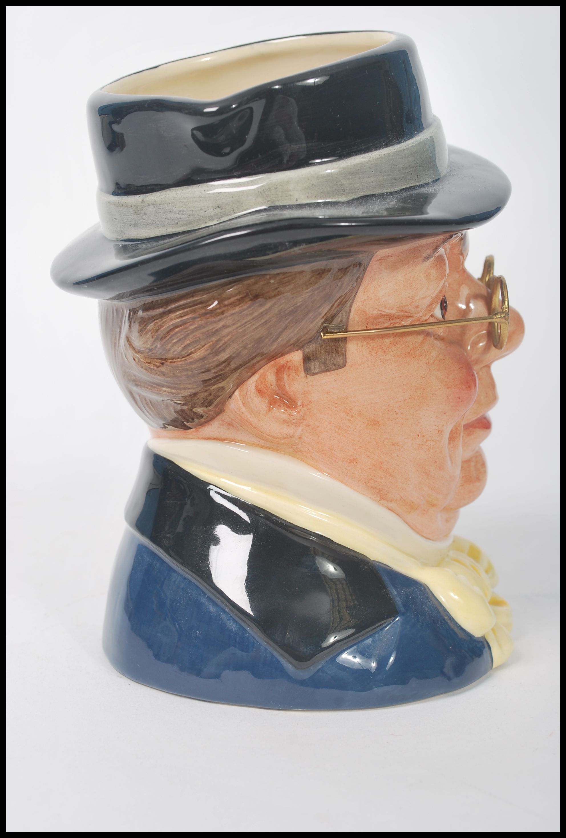 A Royal Doulton large character jug Mr Pickwick D6959 limited edition 259/2500. Measures 17cms high. - Image 4 of 6