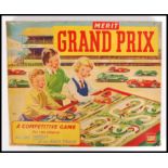 VINTAGE MERIT ' GRAND PRIX ' RACING BOARD GAME