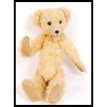 VINTAGE GOLDEN MOHAIR TEDDY BEAR