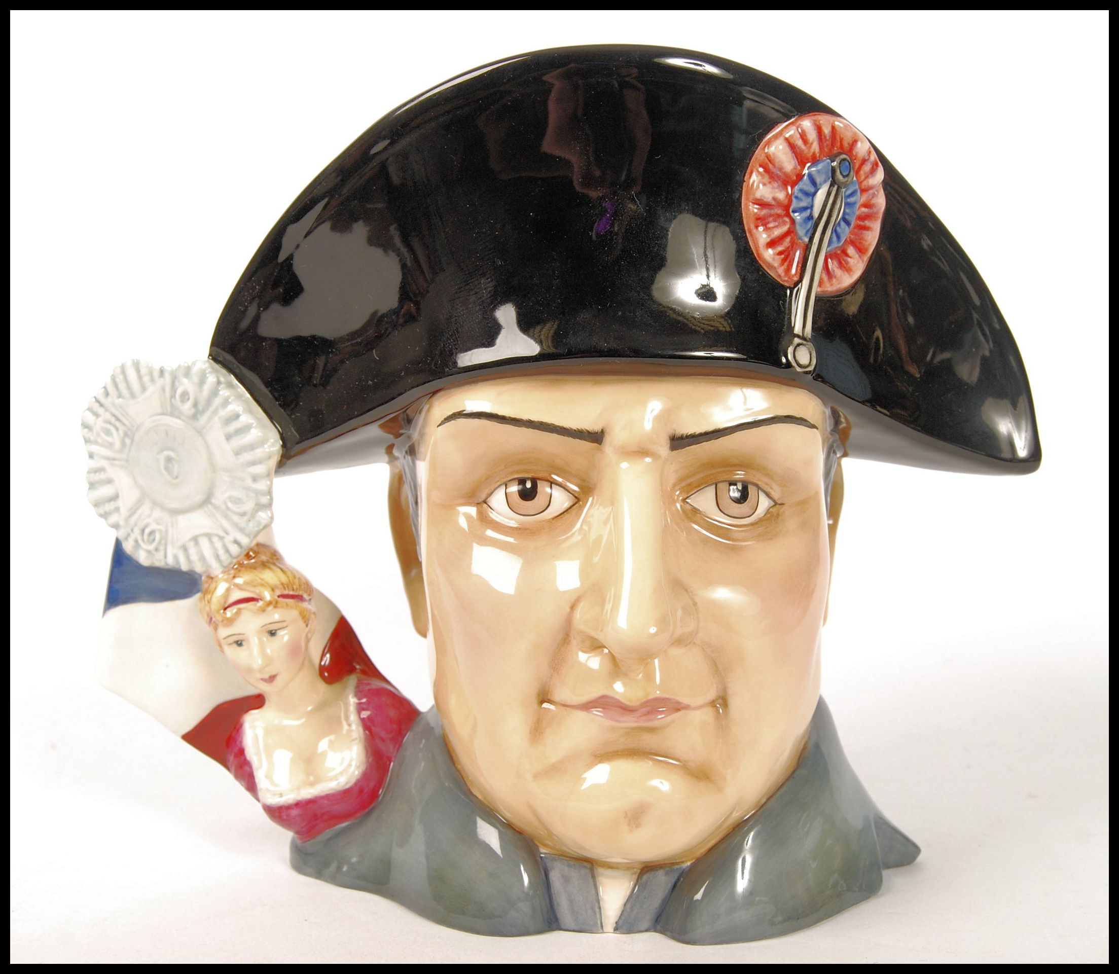 A Royal Doulton large character jug limited edition Napoleon Bonaparte D7237 0583/1500. Note; from