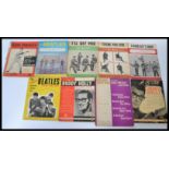 A collection of vintage 20th century popular culture sheet music to include The Beatles - I'll Get