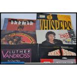 Vinyl Records - A collection of vinyl long play LP 's and 12" vinyl records featuring many artists