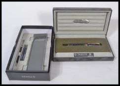 Parker Duofold Centennial unused fountain pen, with original gold m nib, contained in original