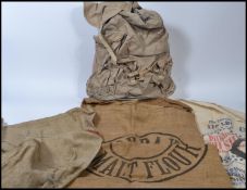 A collection of vintage 20th century items to include a vintage early 20th century sailors kit