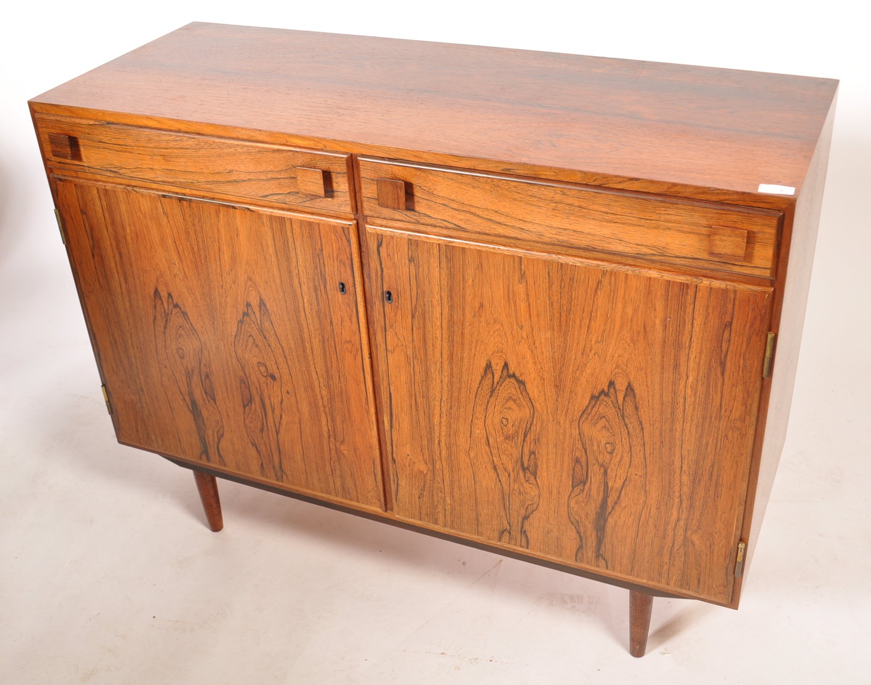 Takashi Okamura and Erik Marquardsen - O. Bank Larsen - A superb mid century Danish manner teak wood - Image 2 of 7