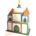 An unusual large fairground ride / carousel roof sculpture decoration of the Taj Mahal / Russian