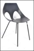 Carl Jacobs - Jason chair - A retro mid century plywood formed chair being ebonized and raised on
