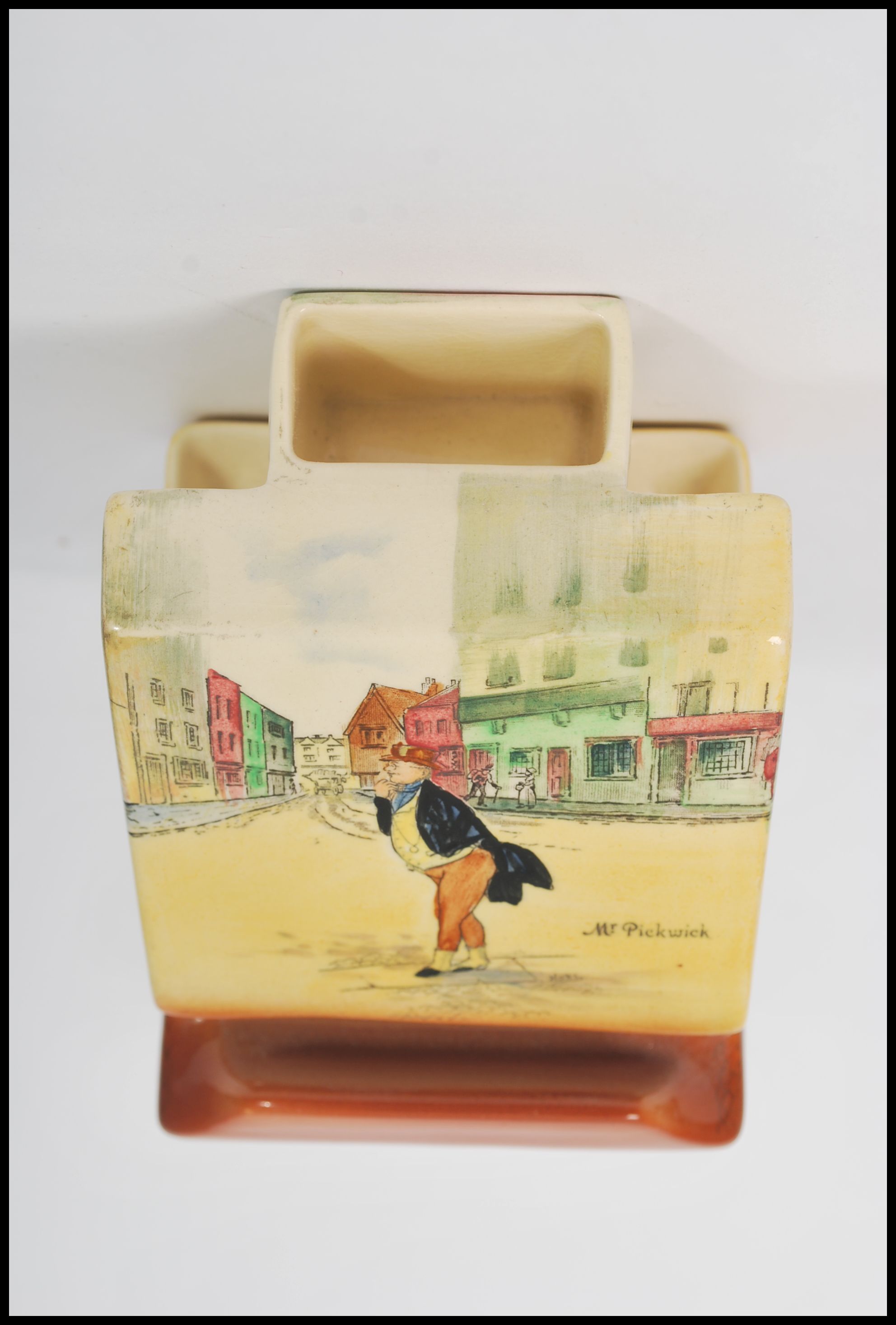 A 20th century Royal Doulton Pickwick match box ho - Image 13 of 13