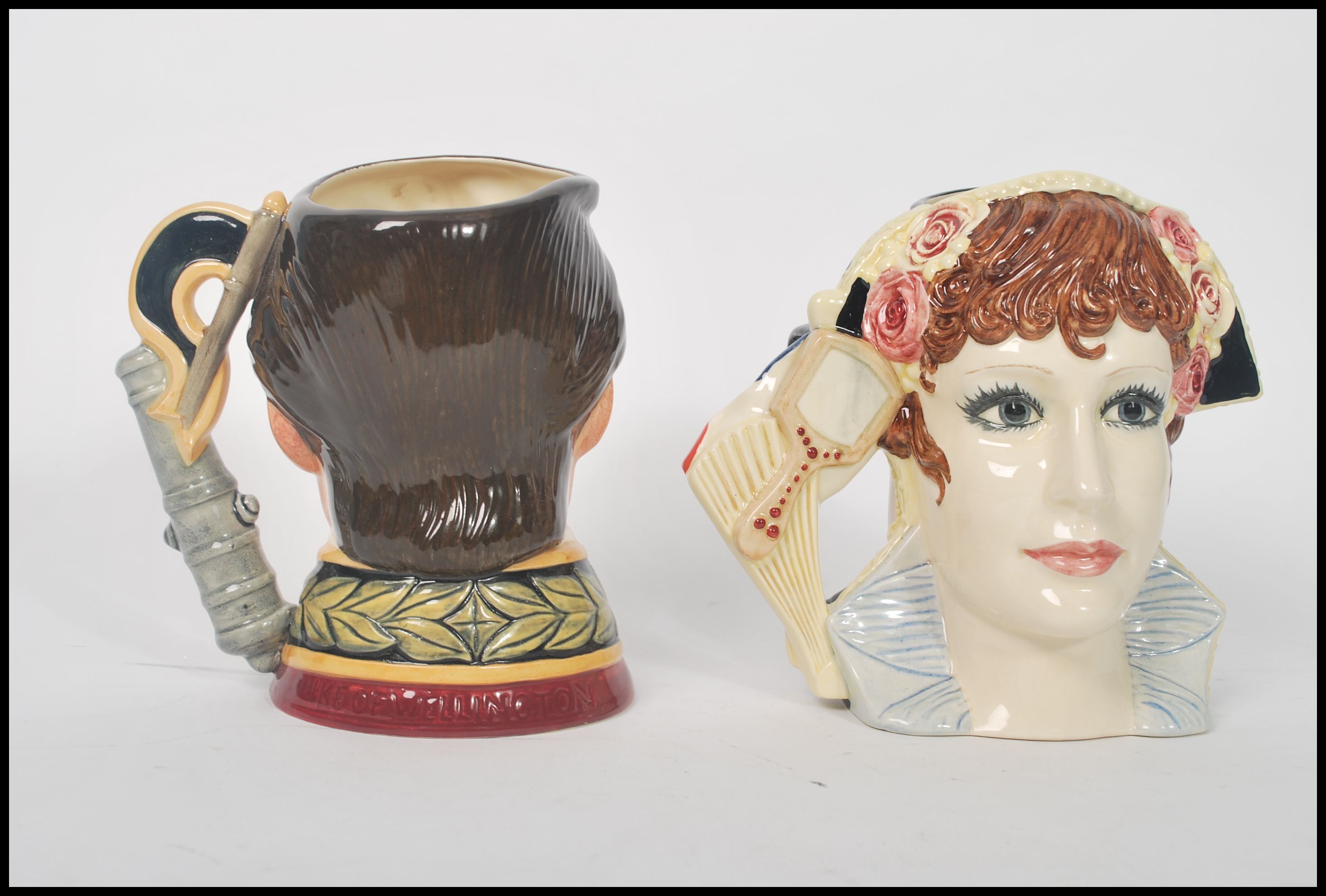 Two Royal Doulton Character jugs a large two faced - Image 3 of 6