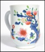 An 18th century Chinese porcelain tankard having h