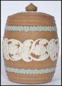 A 19th century Doulton Silicon ware pottery tobacc