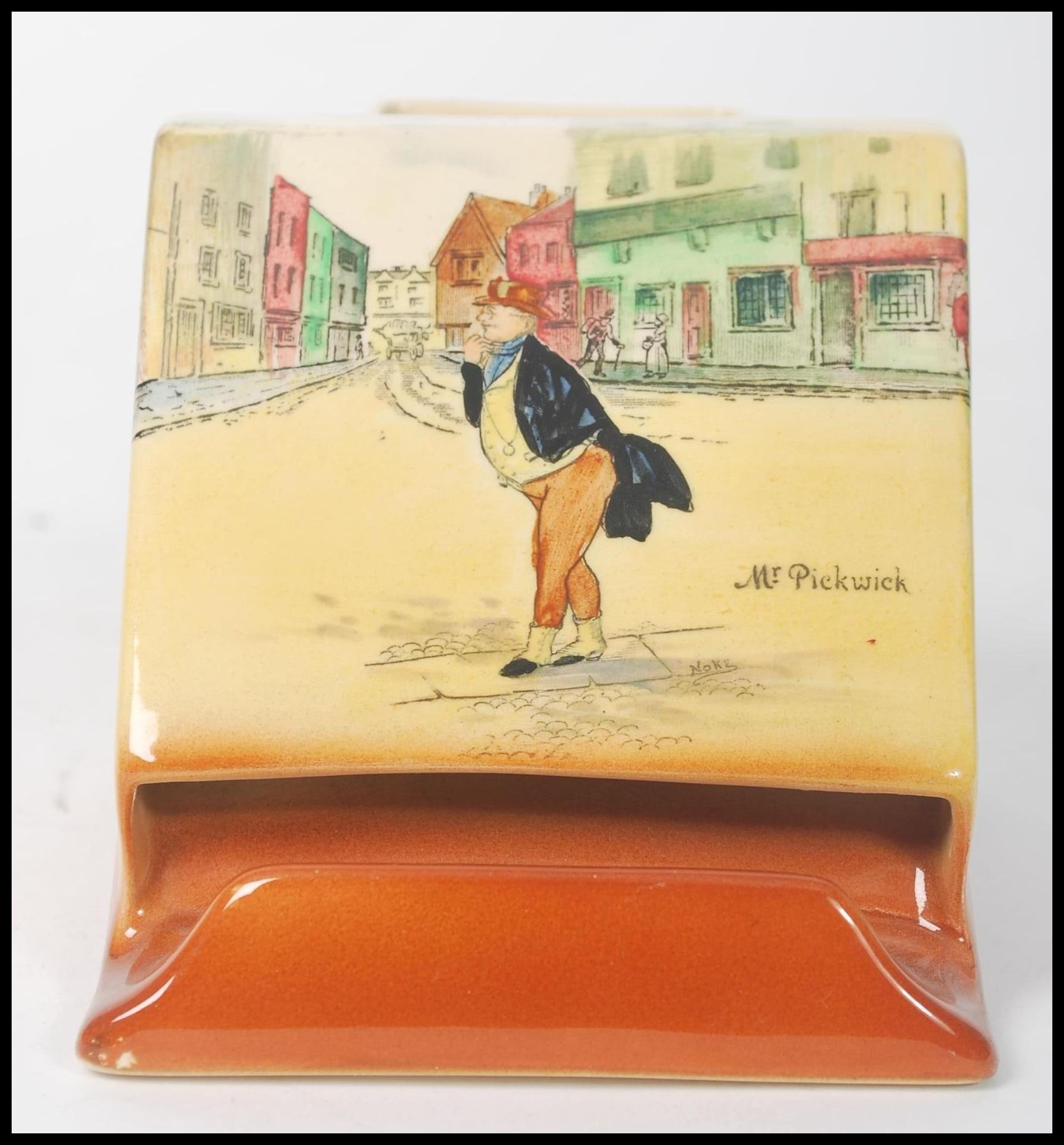 A 20th century Royal Doulton Pickwick match box ho