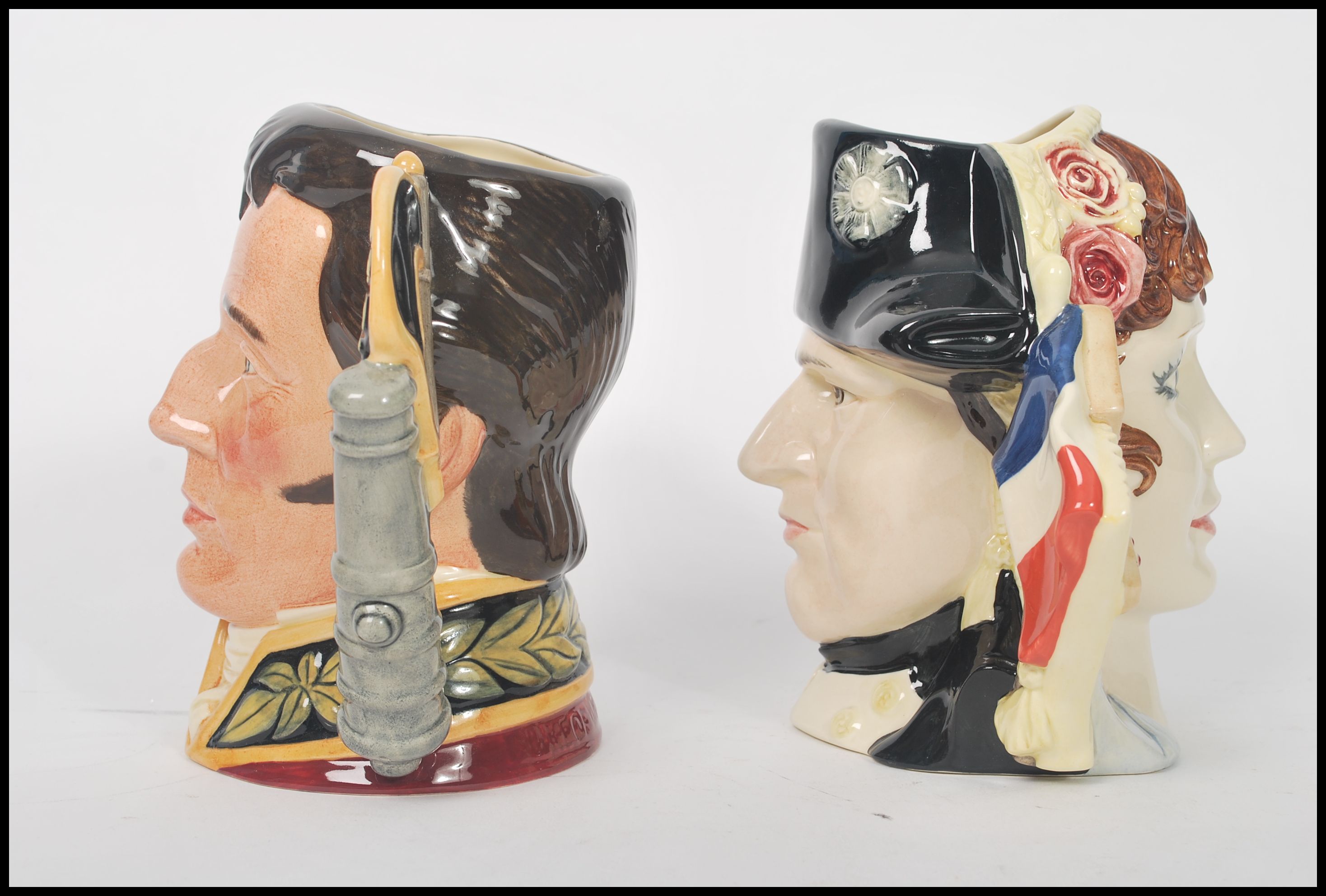 Two Royal Doulton Character jugs a large two faced - Image 2 of 6