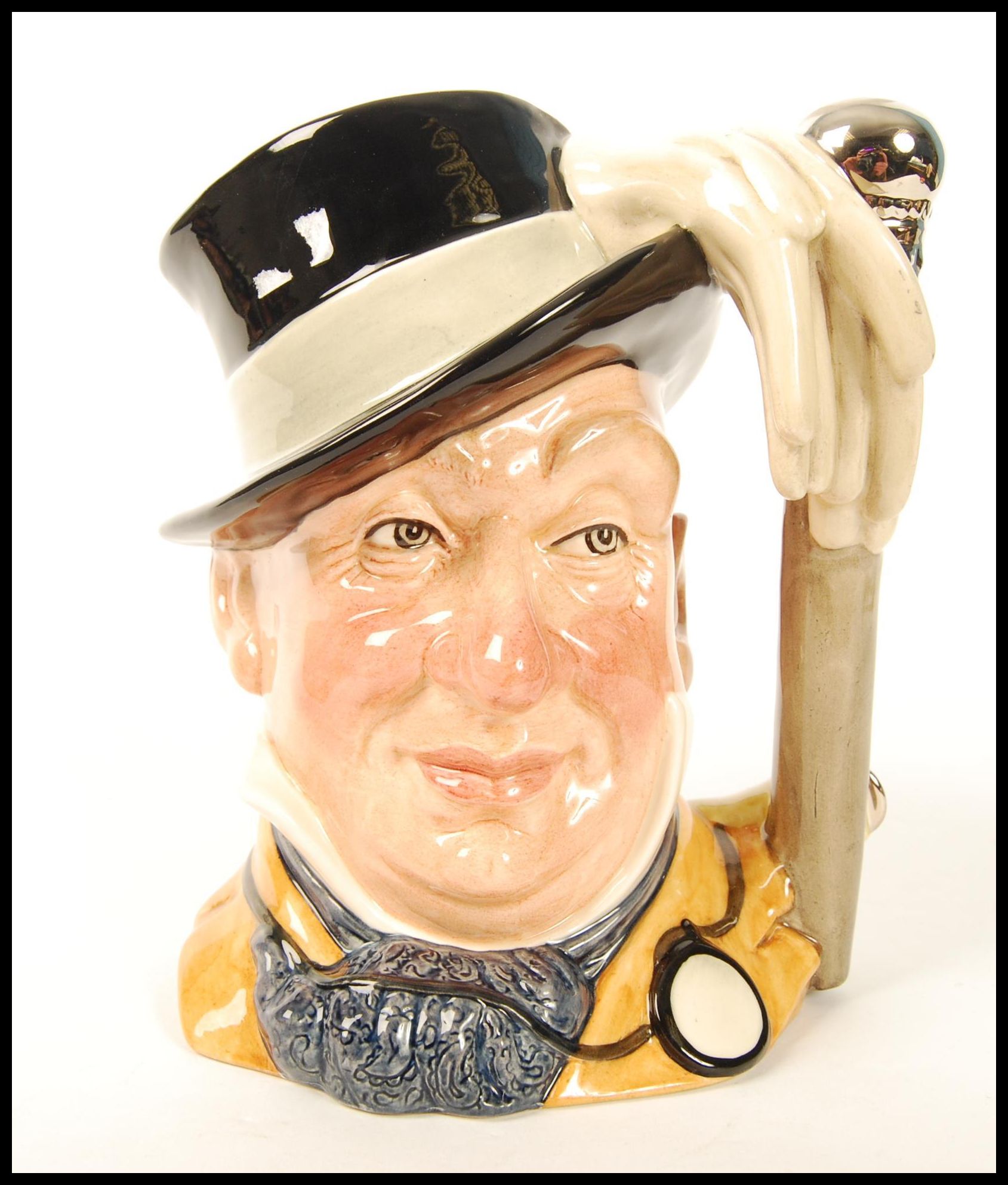 A Royal Doulton large character jug limited editio