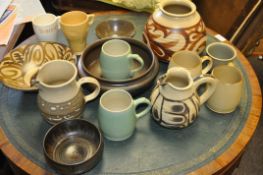 A large group of Buller ceramic items to include j