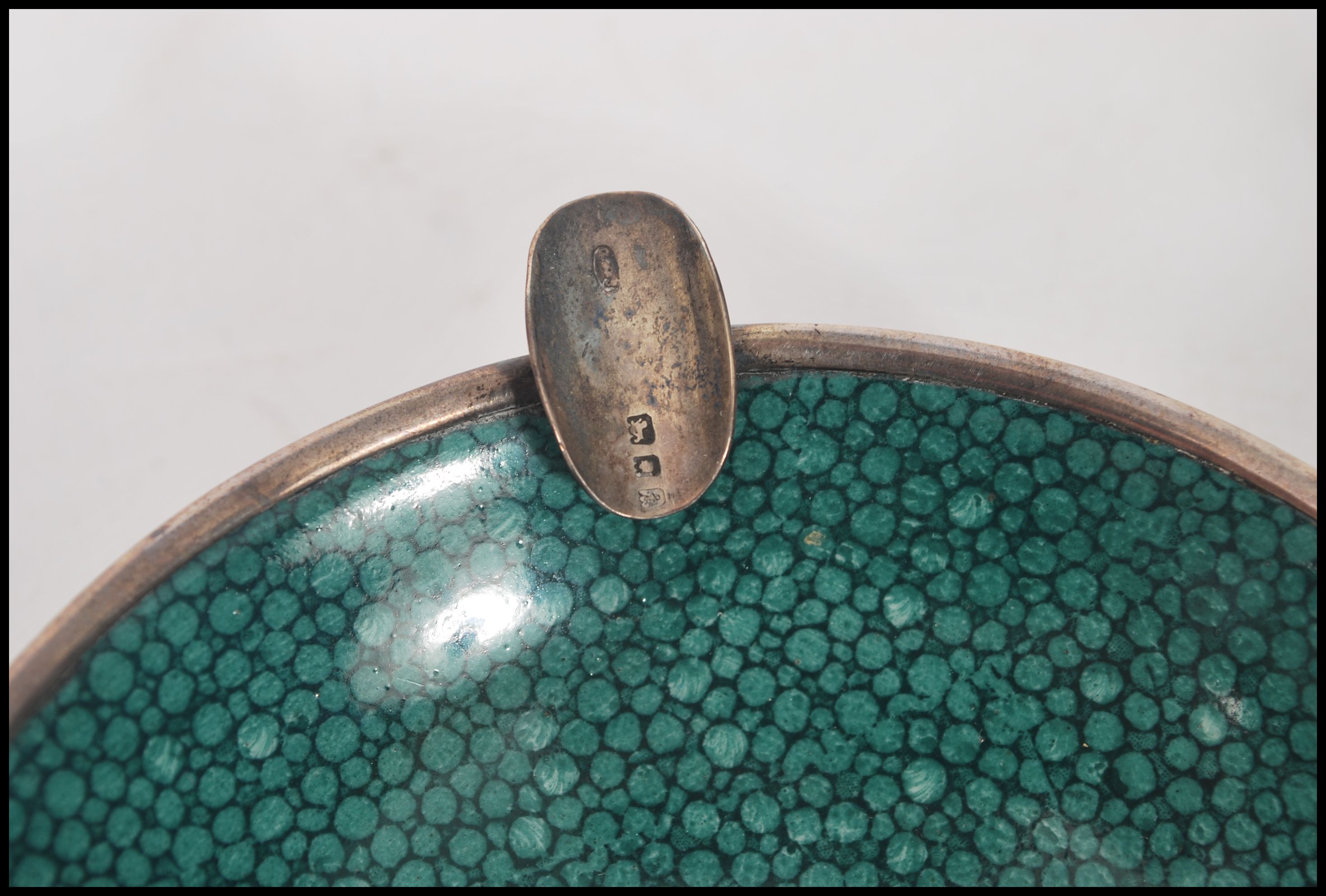 A group of Royal Doulton Shagreen pieces to includ - Image 6 of 6