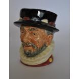 A Royal Doulton small character jug Beefeater colo