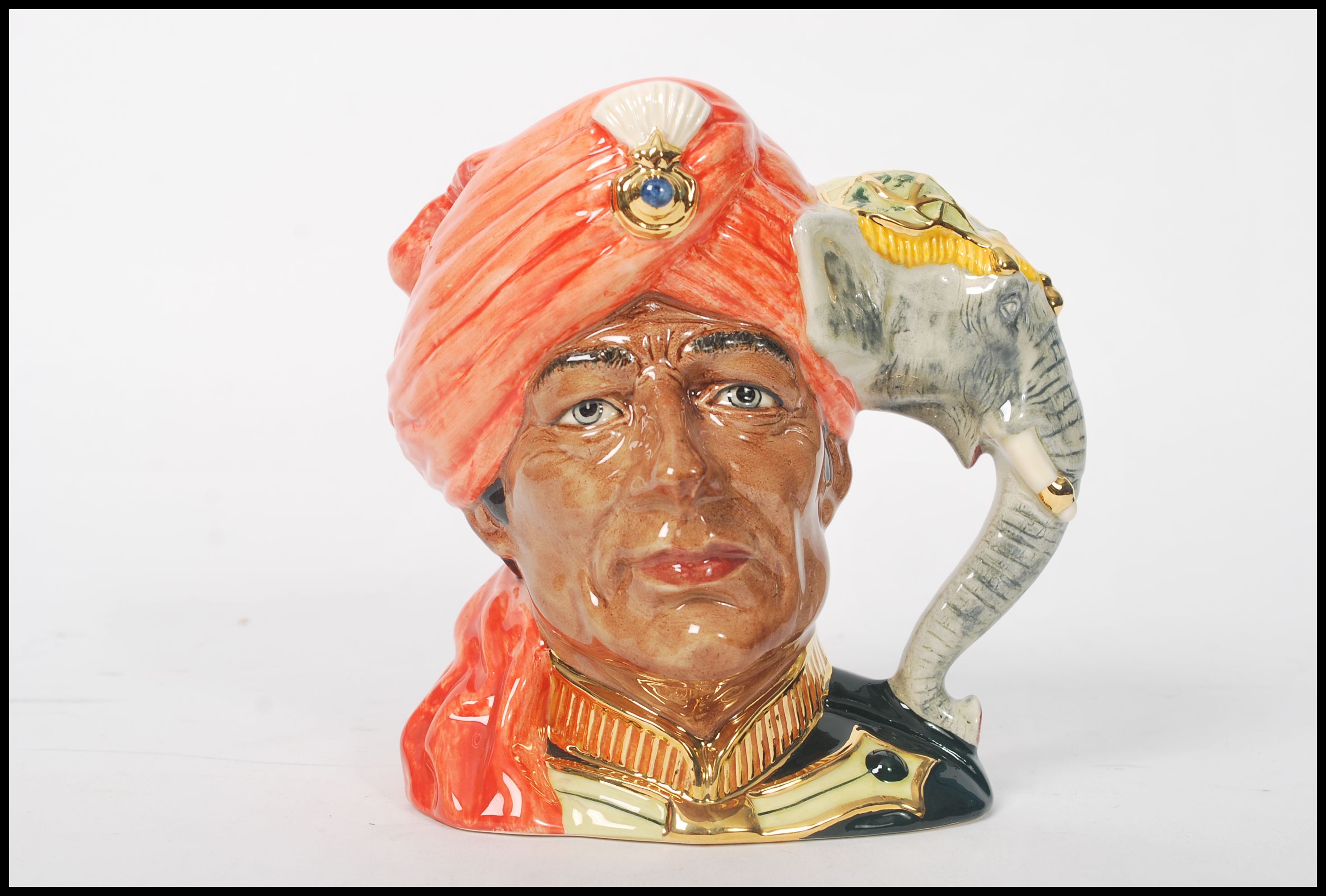 A rare Royal Doulton prototype character jug of Th