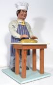 A superb original rare mid century automaton Baker