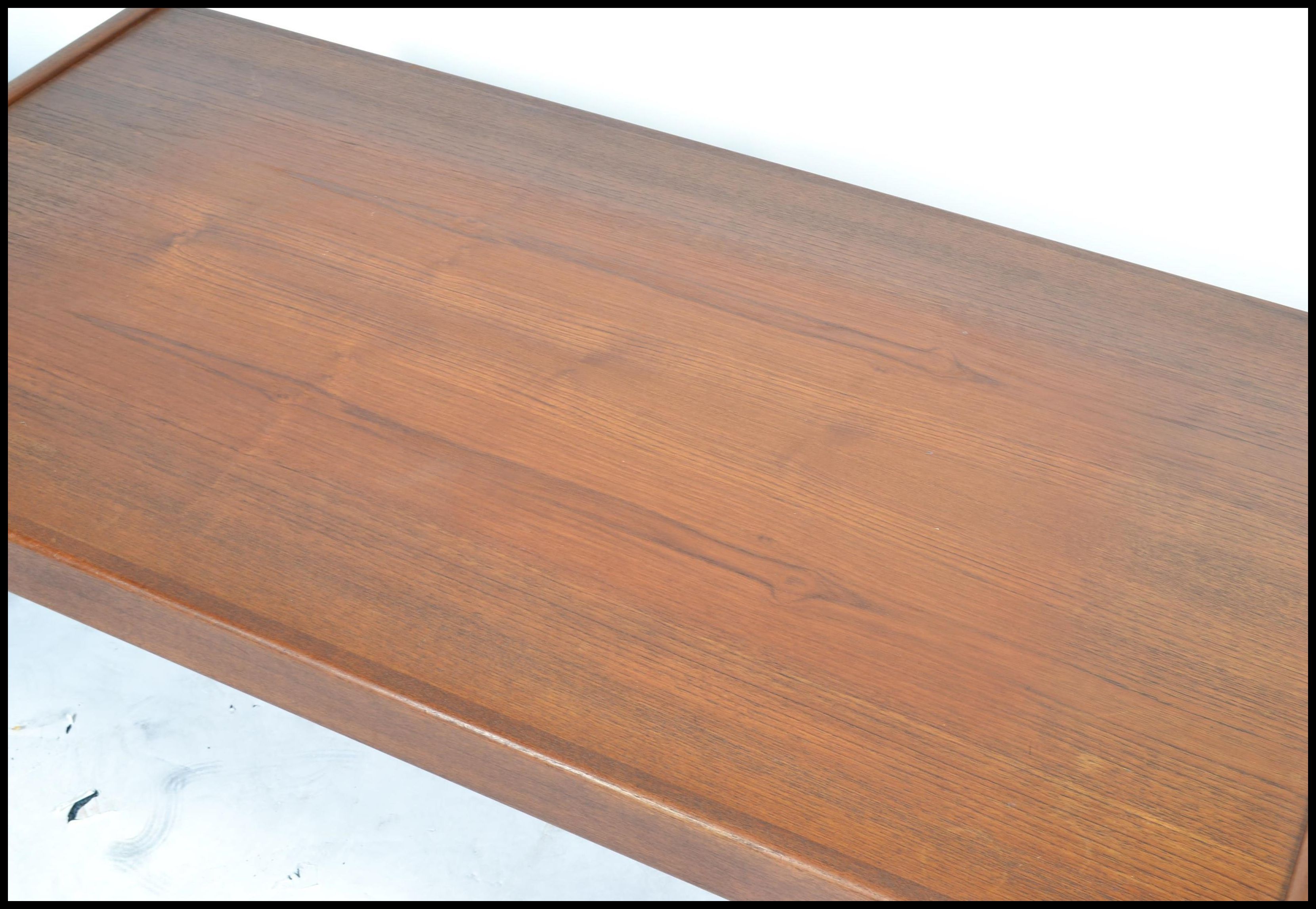 A 1970's teak wood Komfort Danish large coffee - o - Image 3 of 5