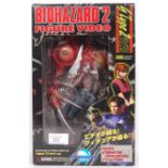 RESIDENT EVIL BIOHAZARD 2 FIGURE VIDEO SET