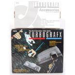 TURBOGRAFX GAMES CONSOLE & ACCESSORIES BOX