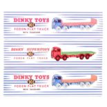 DINKY TOYS DIECAST MODEL FODEN FLAT TRUCKS - BOXED